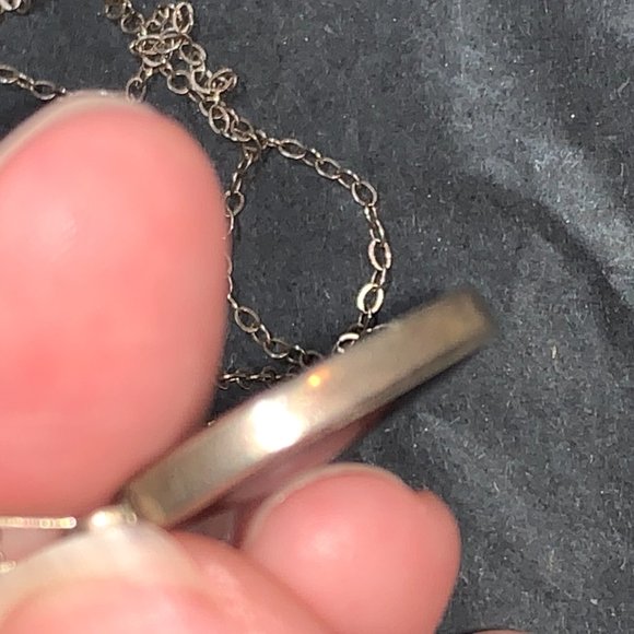 19" Vintage Cable chain with Onyx Starburst Pendant - Picture 11 of 16